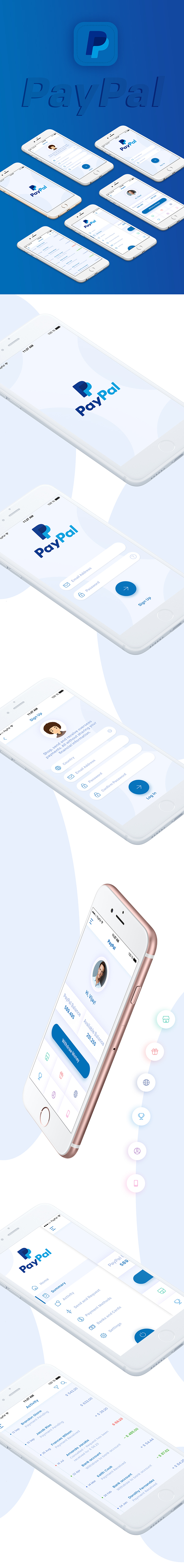 PayPal App Redesign