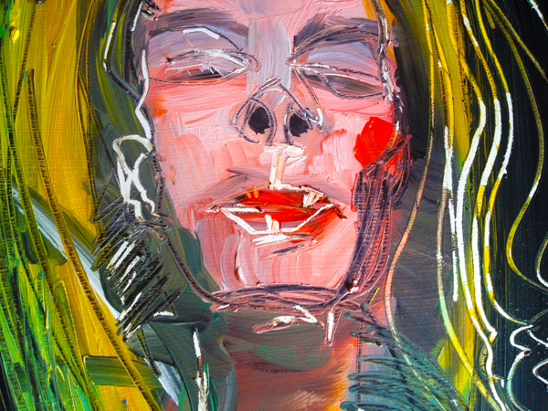 njaal soleng oil Bergen Landscape woman abstract modern Expressionism Paintings art fine art spring Flowers portrait