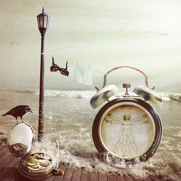 Composite Work Kinga Britschgi kingabrit surrealism fantasy humorous Digital Collage