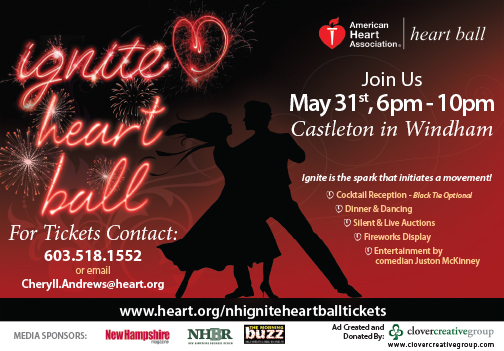 heart american design Health poster ad print colorful