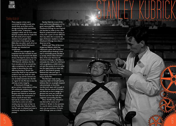 A clockwork orange essay topics