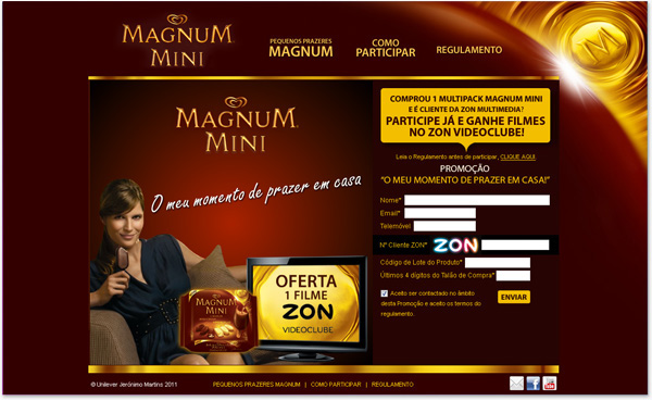 magnum ice-cream walls Unilever gelados zon