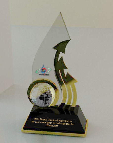 Crystal Award & trophy design 3D Crystal Models Metal Awards &Trophy