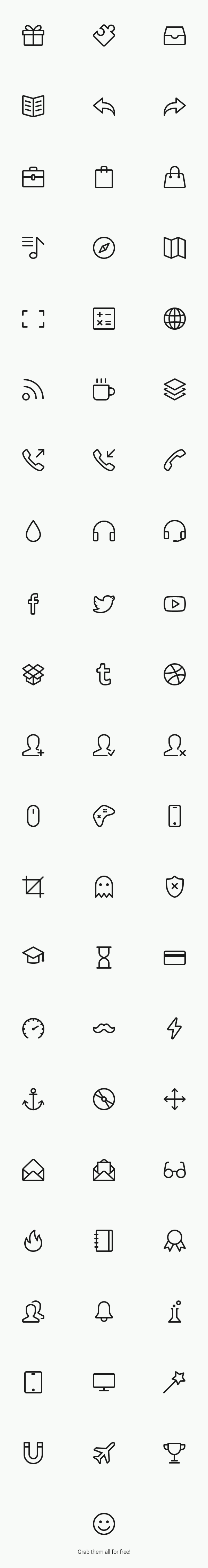 Icon stroke line iOS 7 simple psd freebie icons outline free
