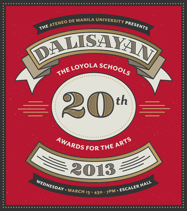 Loyola Schools Awards arts Icon Booklet