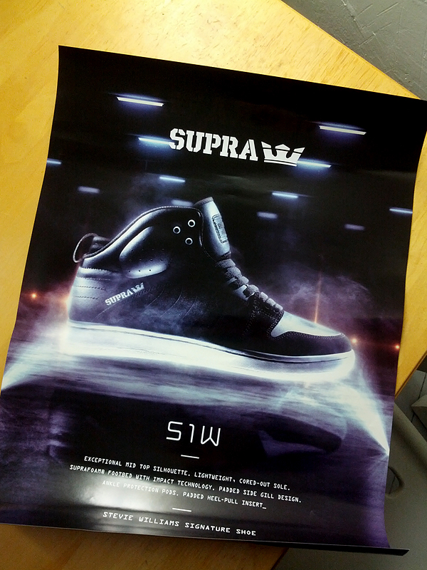 Supra  footwear  shoes  Lasers  hangar  vault  factory