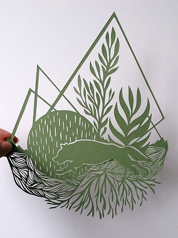 papercut papercutting 30daychallenge paper papercraft paper art Day