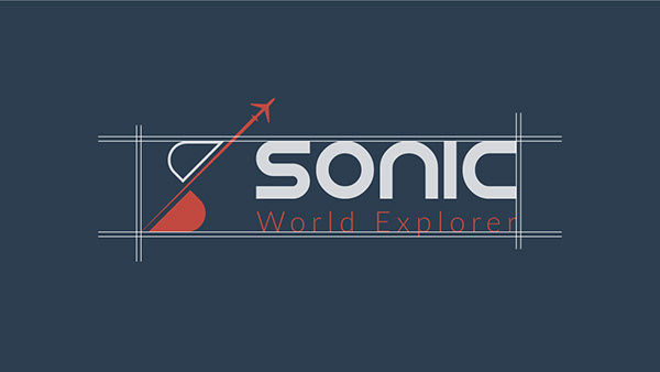 Sonic Travel Agency Logo Design, Branding, Business