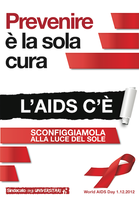 bologna AIDS World AIDS Day Red Ribbon
