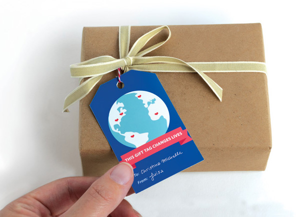 gift tag nonprofit holidays
