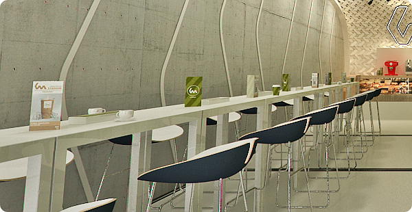 metro warsaw warszawa kawiarnia   cafeteria Interior
