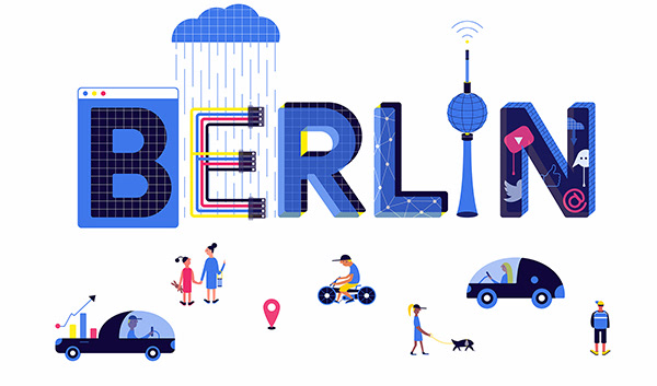 google german berlin digital city Landmark concert
