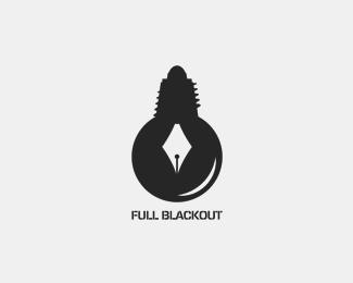 logo Logotype monogram Monochromatic black and white identity