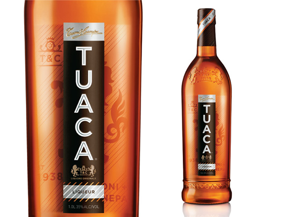 Beautiful design Lion Design shot glass TUACA Liquore Originale 