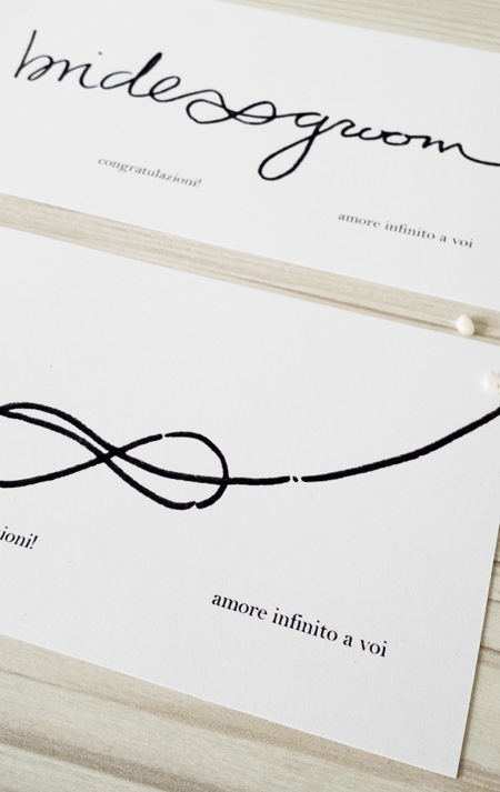 illustrazione handwriting wedding matrimonio minimal Nero card