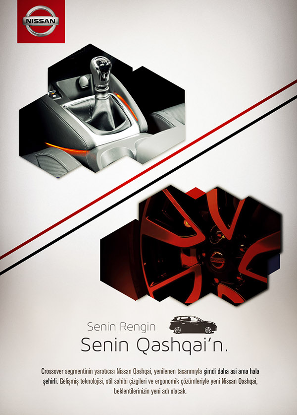 Nissan qashqai concept poster