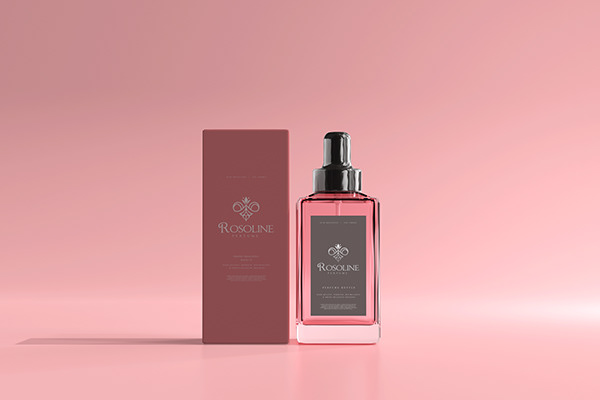 Rosoline | Logo & Branding for perfume brand