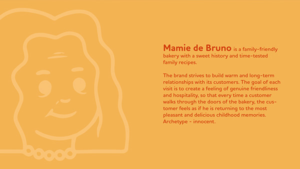 Branding for the bakery "Mamie de Bruno"