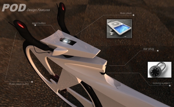 Bike future iphone Urban Bicycle concept Conceptdesign