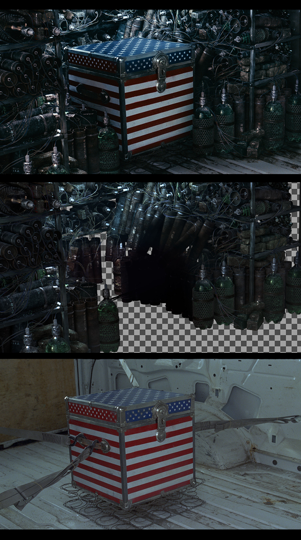 CGI 3D nuke softimage texturing shading lighting Render compositing vfx movie JAKE GYLLENHALE bomb making of