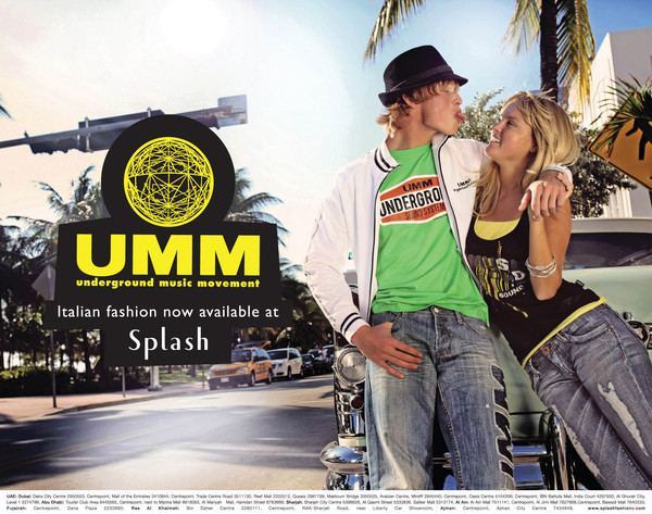 UMM underground movement party night club poster newspaper ad