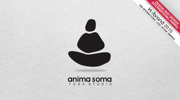 Corporate Identity Anima soma Vasilis Magoulas VAMADESIGN yoga studio Logotype envelope letterhead business card Yoga ohm ANIMA-SOMA Webdesign Yoga Website flyer