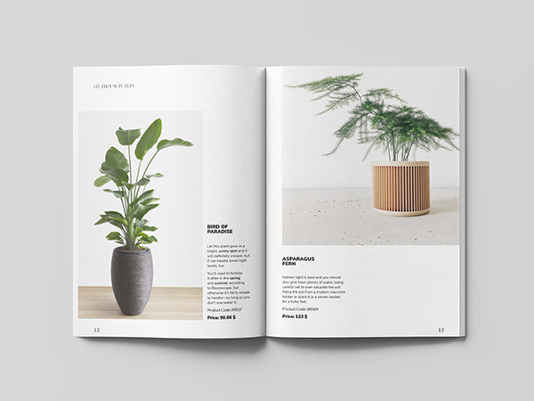 Product Catalog "Plants"