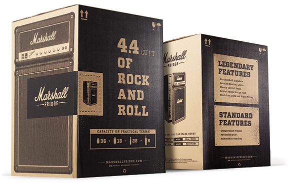 Marshall marshall fridge package design  Ambient shipping box box cardboard corrugated box design