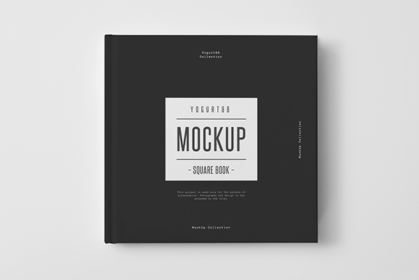 book cover hard mock mock-up Mockup modern paper photo-realistic photorealistic present presentation presentation brochures realistic showcase