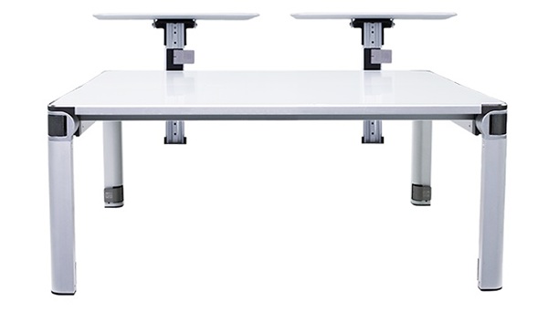 standing desk portable aluminium sydney Australia design furniture adjustable Kickstarter crowd funding desk