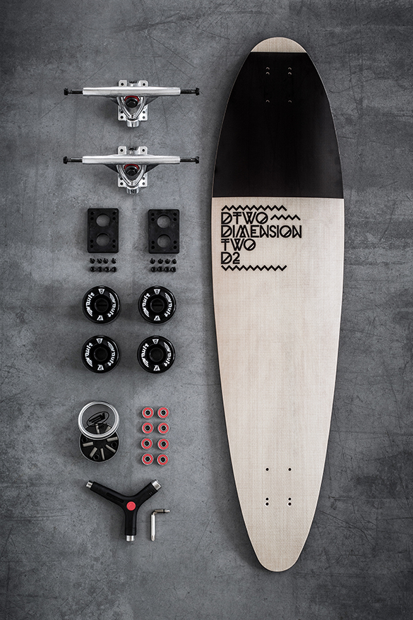 LONGBOARD  skate surrf Retro