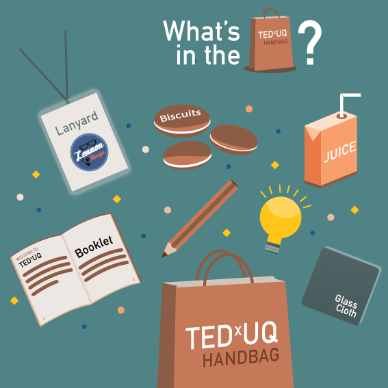 TEDxUQ infographic LennonDesign