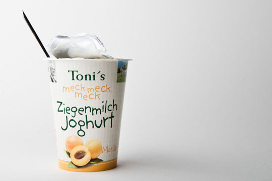 Toni's Freilandeier yoghurt