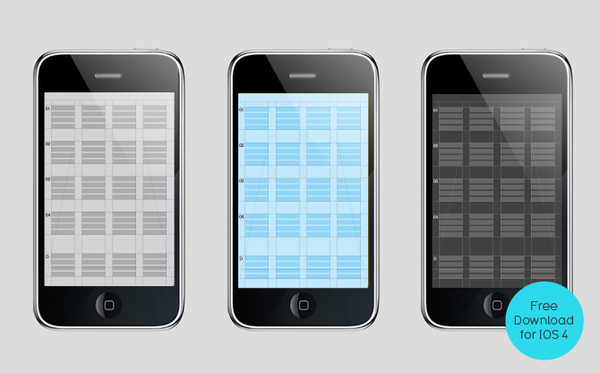 iphone grid apps background free download Effektive iOS4 wallpaper home screen Greig anderson