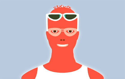  avatars self portraits simple illustrations