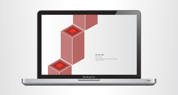 flip  design  branding brand communication visual language  red  square interactive