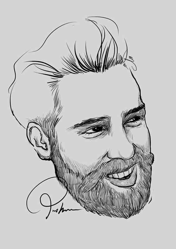 homme ILLUSTRATION  sketch Drawing  Fashion  wax