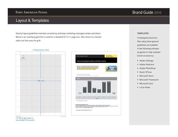 Financial Services brand guidelines design guidelines Style George Washington