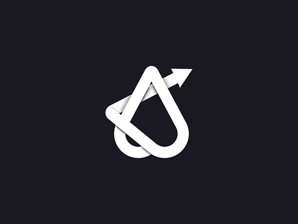 Letter A with Arrow/Logo design