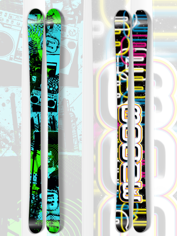 skis apparel graphics product development