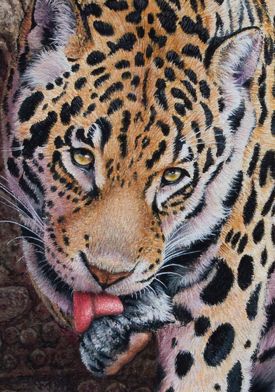 jaguar stone Maya