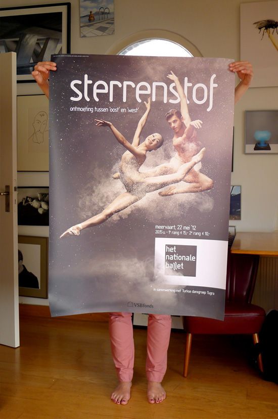 posters  ballet  typography  Photography  identity  me studio  amsterdam