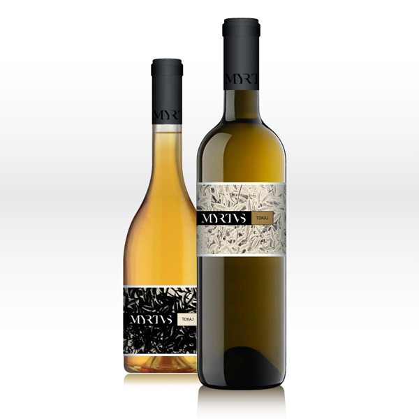 Myrtus  winery Wine Labels  package design myrtus winery