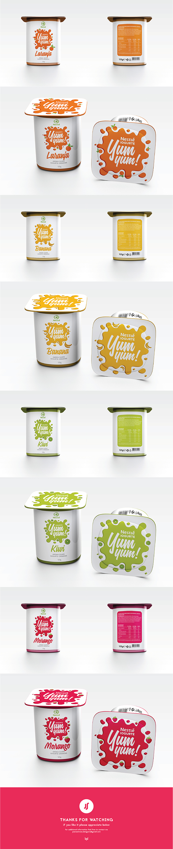 Yogurt Packaging / Nestlé