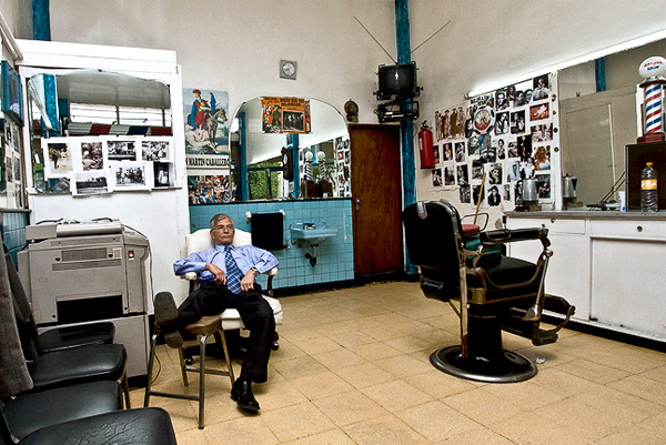 old barber shop mexico