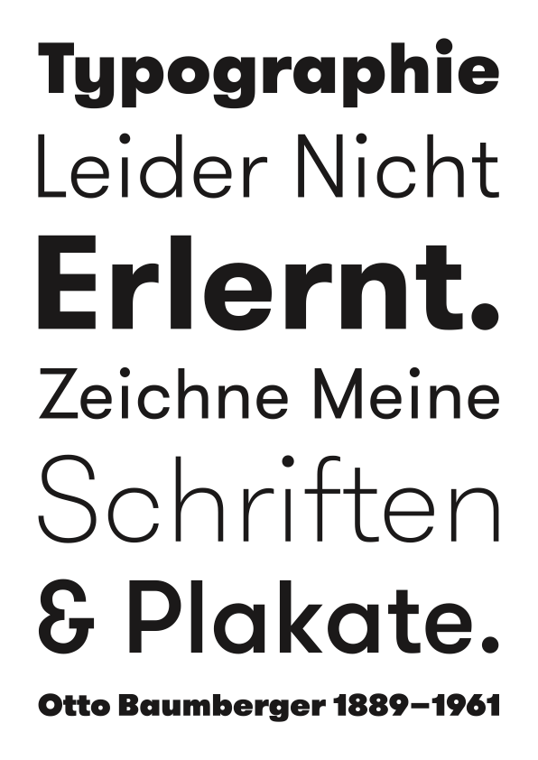 font fonts font family type design 1920 1910 swiss typographer lithography posters historic geometric grotesque sans serif