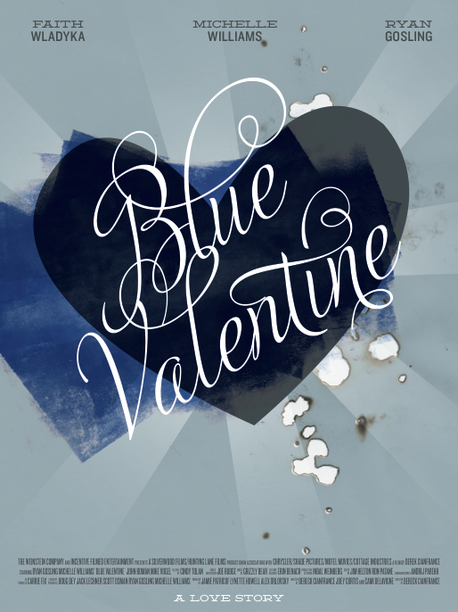 Blue Valentine motion title motion design rebranding