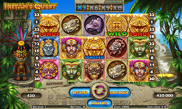 Slot machine - "Ikitan's quest"