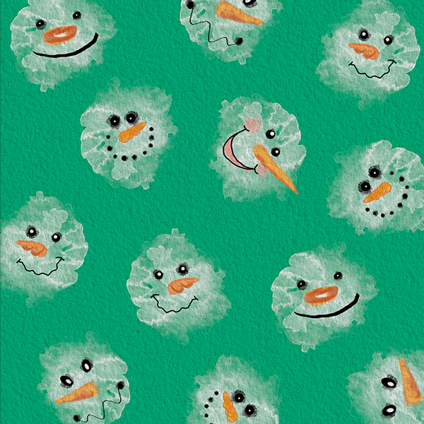 print Christmas pattern colour textile texture paper snowman