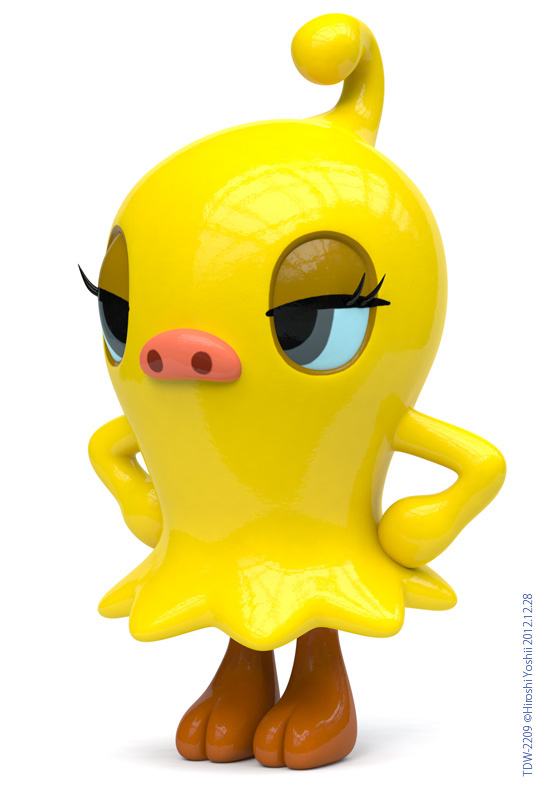 Character 3dcg 3D toy